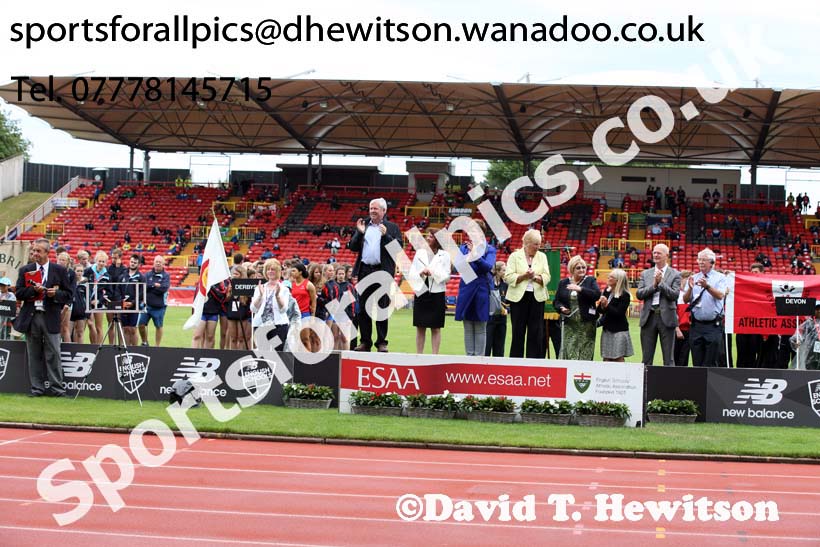 Parade, English Schools Track and Field. Photo: David T. Hewitson/Sports for All Pics